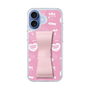 スリムプロテクションケース - STAND & RING RIBBON Sakura Pink［ エスターバニー - Pattern ］