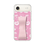 スリムプロテクションケース - STAND & RING RIBBON Sakura Pink［ エスターバニー - Pattern ］