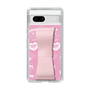 スリムプロテクションケース - STAND & RING RIBBON Sakura Pink［ エスターバニー - Pattern ］
