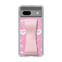 スリムプロテクションケース - STAND & RING RIBBON Sakura Pink［ エスターバニー - Pattern ］
