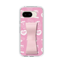 スリムプロテクションケース - STAND & RING RIBBON Sakura Pink［ エスターバニー - Pattern ］