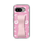 スリムプロテクションケース - STAND & RING RIBBON Sakura Pink［ エスターバニー - Pattern ］