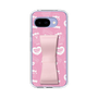 スリムプロテクションケース - STAND & RING RIBBON Sakura Pink［ エスターバニー - Pattern ］