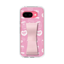 スリムプロテクションケース - STAND & RING RIBBON Sakura Pink［ エスターバニー - Pattern ］