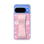 スリムプロテクションケース - STAND & RING RIBBON Sakura Pink［ エスターバニー - Pattern ］