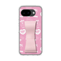 スリムプロテクションケース - STAND & RING RIBBON Sakura Pink［ エスターバニー - Pattern ］