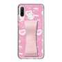 スリムプロテクションケース - STAND & RING RIBBON Sakura Pink［ エスターバニー - Pattern ］