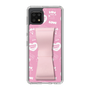 スリムプロテクションケース - STAND & RING RIBBON Sakura Pink［ エスターバニー - Pattern ］