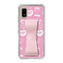スリムプロテクションケース - STAND & RING RIBBON Sakura Pink［ エスターバニー - Pattern ］