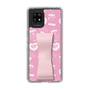 スリムプロテクションケース - STAND & RING RIBBON Sakura Pink［ エスターバニー - Pattern ］