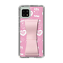 スリムプロテクションケース - STAND & RING RIBBON Sakura Pink［ エスターバニー - Pattern ］