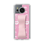 スリムプロテクションケース - STAND & RING RIBBON Sakura Pink［ エスターバニー - Pattern ］