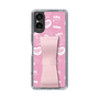 スリムプロテクションケース - STAND & RING RIBBON Sakura Pink［ エスターバニー - Pattern ］