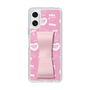 スリムプロテクションケース - STAND & RING RIBBON Sakura Pink［ エスターバニー - Pattern ］