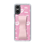 スリムプロテクションケース - STAND & RING RIBBON Sakura Pink［ エスターバニー - Pattern ］