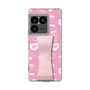 スリムプロテクションケース - STAND & RING RIBBON Sakura Pink［ エスターバニー - Pattern ］
