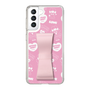 スリムプロテクションケース - STAND & RING RIBBON Sakura Pink［ エスターバニー - Pattern ］