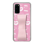 スリムプロテクションケース - STAND & RING RIBBON Sakura Pink［ エスターバニー - Pattern ］