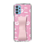 スリムプロテクションケース - STAND & RING RIBBON Sakura Pink［ エスターバニー - Pattern ］