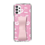 スリムプロテクションケース - STAND & RING RIBBON Sakura Pink［ エスターバニー - Pattern ］