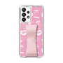 スリムプロテクションケース - STAND & RING RIBBON Sakura Pink［ エスターバニー - Pattern ］