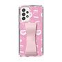 スリムプロテクションケース - STAND & RING RIBBON Sakura Pink［ エスターバニー - Pattern ］