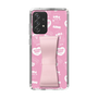 スリムプロテクションケース - STAND & RING RIBBON Sakura Pink［ エスターバニー - Pattern ］