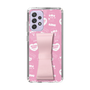 スリムプロテクションケース - STAND & RING RIBBON Sakura Pink［ エスターバニー - Pattern ］