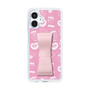 スリムプロテクションケース - STAND & RING RIBBON Sakura Pink［ エスターバニー - Pattern ］