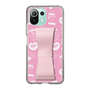 スリムプロテクションケース - STAND & RING RIBBON Sakura Pink［ エスターバニー - Pattern ］