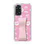 スリムプロテクションケース - STAND & RING RIBBON Sakura Pink［ エスターバニー - Pattern ］
