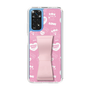 スリムプロテクションケース - STAND & RING RIBBON Sakura Pink［ エスターバニー - Pattern ］