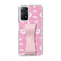 スリムプロテクションケース - STAND & RING RIBBON Sakura Pink［ エスターバニー - Pattern ］