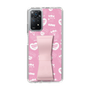 スリムプロテクションケース - STAND & RING RIBBON Sakura Pink［ エスターバニー - Pattern ］