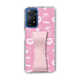 スリムプロテクションケース - STAND & RING RIBBON Sakura Pink［ エスターバニー - Pattern ］