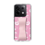 スリムプロテクションケース - STAND & RING RIBBON Sakura Pink［ エスターバニー - Pattern ］