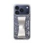 スリムプロテクションケース - STAND & RING RIBBON Silver［ マイメロディ - リボン - フェイス ］
