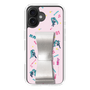スリムプロテクションケース - STAND & RING RIBBON Silver［ 初音ミク - リボン - インストルメント - ピンク ］