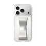 スリムプロテクションケース - STAND & RING RIBBON Silver［ ひみつのアッコちゃん - 飾り模様 ］