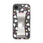 スリムプロテクションケース - STAND & RING RIBBON Silver［ シナぷしゅ - もよう ］