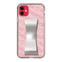 スリムプロテクションケース - STAND & RING RIBBON Silver［ Samantha Thavasa - スクリッタ - ピンク ］