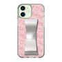 スリムプロテクションケース - STAND & RING RIBBON Silver［ Samantha Thavasa - スクリッタ - ピンク ］