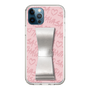 スリムプロテクションケース - STAND & RING RIBBON Silver［ Samantha Thavasa - スクリッタ - ピンク ］