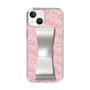 スリムプロテクションケース - STAND & RING RIBBON Silver［ Samantha Thavasa - スクリッタ - ピンク ］