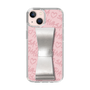 スリムプロテクションケース - STAND & RING RIBBON Silver［ Samantha Thavasa - スクリッタ - ピンク ］