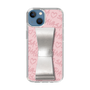 スリムプロテクションケース - STAND & RING RIBBON Silver［ Samantha Thavasa - スクリッタ - ピンク ］