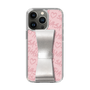 スリムプロテクションケース - STAND & RING RIBBON Silver［ Samantha Thavasa - スクリッタ - ピンク ］