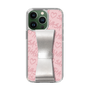 スリムプロテクションケース - STAND & RING RIBBON Silver［ Samantha Thavasa - スクリッタ - ピンク ］