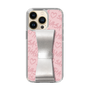 スリムプロテクションケース - STAND & RING RIBBON Silver［ Samantha Thavasa - スクリッタ - ピンク ］