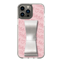 スリムプロテクションケース - STAND & RING RIBBON Silver［ Samantha Thavasa - スクリッタ - ピンク ］